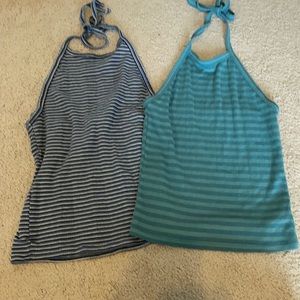 2 American eagle tops
